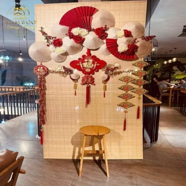 Mành tăm tròn trang trí Tết 2.025: Mành cọ màu sắc, giảm giá 17% chỉ 210.000₫ 4 Mành tăm tròn trang trí Tết 2.025: Mành cọ màu sắc, giảm giá 17% chỉ 210.000₫ 4