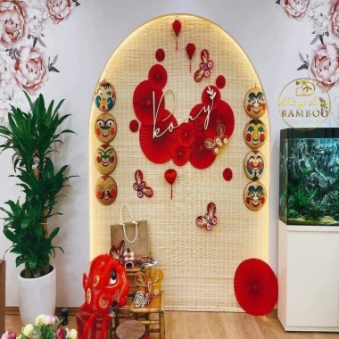 Mành Tăm Trúc 1,6m x 2m/2,5m/3m - Phụ Kiện Decor Trung Thu, Chụp Ảnh, Trang Trí Tết Giá chỉ 290.000đ