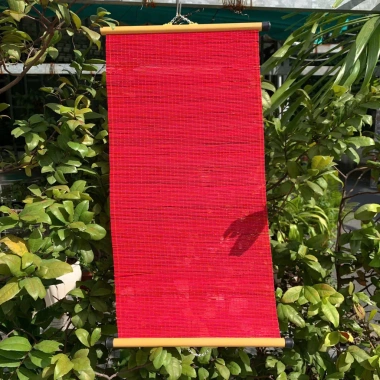 Mành tre 30x60-30x90cm dán câu đối, vẽ tranh, decor Tết có ống treo - Giá ưu đãi 39.000đ
