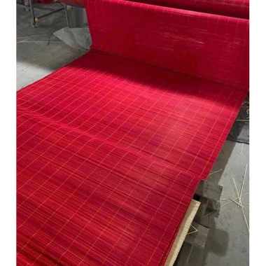 Mành tre đỏ 1.6x2m - Phông nền Trang trí Tết, Giá ưu đãi 140.000 VND 4
