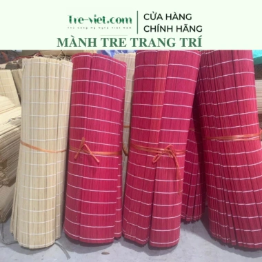 Mành tre khổ lớn 1m-1m5 - Trang trí Tết, treo tường, trần nhà, giảm giá 79k 2 Mành tre khổ lớn 1m-1m5 - Trang trí Tết, treo tường, trần nhà, giảm giá 79k 2