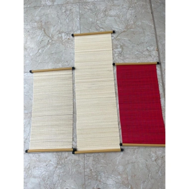 Mành tre nhiều màu khổ 30-60cm - Rèm tre decor Tết, trải bàn ăn, giá 29.000đ 7