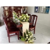 Mành tre rèm tăm đặt kích thước, thả trần - che bàn thờ, trang trí Tết, 42.000 VND 5