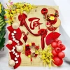 Mành tre trang trí Tết - Phông chụp ảnh Studio, Sự kiện Xuân, Giá chỉ 180.000đ giảm từ 225.000đ 4