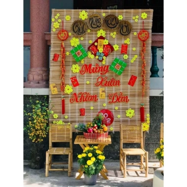Mành Tre Trang Trí Tết và Đám Cưới - Backgroup Chụp Ảnh Độc Đáo, Giá Ưu Đãi 194k 3 Mành Tre Trang Trí Tết và Đám Cưới - Backgroup Chụp Ảnh Độc Đáo, Giá Ưu Đãi 194k 3