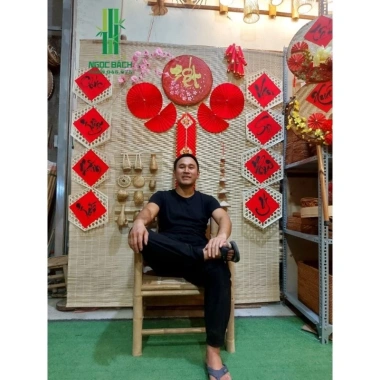 Mành treo chữ thư pháp - Decor Tết sang trọng, giảm còn 100.000 đồng 7