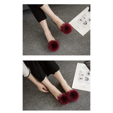 MANXIXI Sandals Bohemian Nữ Gợi Cảm Đế Hairball Inlay Jelly 35-40 - Giá 129k 2