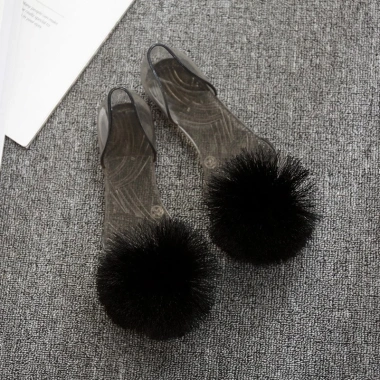 MANXIXI Sandals Bohemian Nữ Gợi Cảm Đế Hairball Inlay Jelly 35-40 - Giá 129k 9