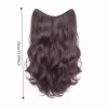 MAOYE66SY Kẹp Tóc Xoăn Dài 20 inch Hình Chữ U Ánh Sáng Vô Hình - Giá 149.040đ 2