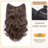 MAOYE66SY Kẹp Tóc Xoăn Dài 20 inch Hình Chữ U Ánh Sáng Vô Hình - Giá 149.040đ 7