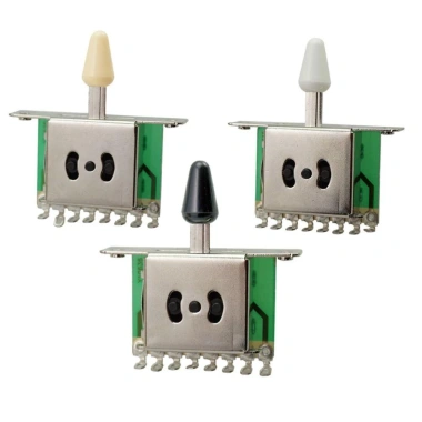 MAOYE66SY Switch Selector Pickup 3/5 Cách ABS 3 Chiều Kim Loại Hợp Kim Kẽm Cho Guitar Stratocaster 3