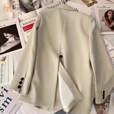 Marbit Blazer Nữ Hàn Quốc Công Sở - Áo Khoác Ngoài Đơn Ngực, Giá 275.292₫