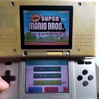 Mario Bros DS Nhật Fullbox #2 - Game gốc, hộp đầy, giá chỉ 350.000₫ (giá gốc 430.500₫) 4 Mario Bros DS Nhật Fullbox #2 - Game gốc, hộp đầy, giá chỉ 350.000₫ (giá gốc 430.500₫) 4