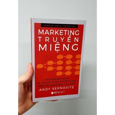 Marketing Truyền Miệng - Sách Alpha Books, Cách Thuyết Phục Khách Hàng Nhanh Nhất, Giá Ưu Đãi 95.200đ