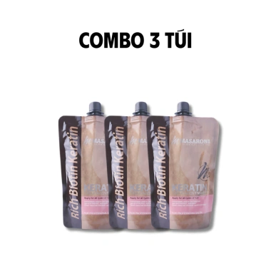 Masaroni Keratin Treatment Mask 500ml - Hấp Phục Hồi Túi, Dưỡng Ẩm, Chống Rụng, Giá Ưu Đãi 210.000đ 11 Masaroni Keratin Treatment Mask 500ml - Hấp Phục Hồi Túi, Dưỡng Ẩm, Chống Rụng, Giá Ưu Đãi 210.000đ 11