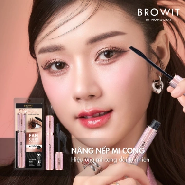 Mascara BROWIT Eyedol Wing 8g One Black - Đen sâu, dài không lem, giảm 22% chỉ 175.000₫ 7