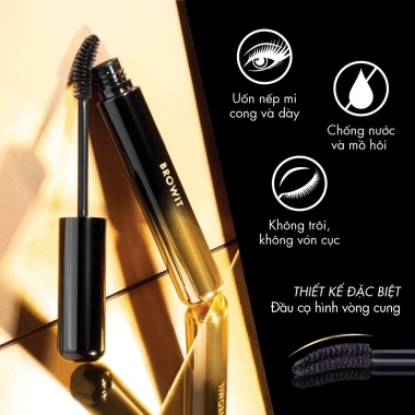 Mascara Browit Siêu Tơi Dày Gấp 3 Lần – Đen Đậm Không Vón Cục, Giá 139k 3