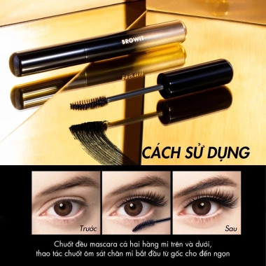 Mascara Browit Siêu Tơi Dày Gấp 3 Lần – Đen Đậm Không Vón Cục, Giá 139k 5