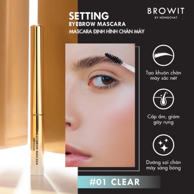 Mascara Định Hình Chân Mày Browit Setting 2g - Giữ Dài 7 Ngày, Giá Ưu Đãi 129k 7