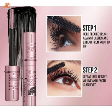 Mascara Sky High Stretch xoăn tự nhiên màu đen 6ml - Dài & cong mạnh, giá 47.410₫ 4