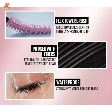 Mascara Sky High Stretch xoăn tự nhiên màu đen 6ml - Dài & cong mạnh, giá 47.410₫ 5