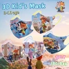 Mask 3-12 tuổi 10PCS Túi 3D Zootopia & Mickey's House - Ba lớp bảo vệ, chống gió, bụi, giá 17,885₫