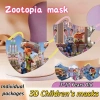 Mask 3-12 tuổi 10PCS Túi 3D Zootopia & Mickey's House - Ba lớp bảo vệ, chống gió, bụi, giá 17,885₫ 2