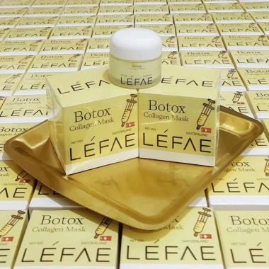 Mask Dưỡng Trắng Da Giữ Ẩm LEFAE Botox Collagen Thụy Sĩ 50g – Dưỡng ẩm, làm sáng, giảm nếp nhăn