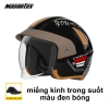 Masontex 706 Mũ 3/4 Xe Máy Lót Tháo Rời, Phong Cách Cổ Điển, Đội Thoáng, Giá 483.399 VND 8