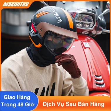 Masontex 706 Mũ Bảo Hiểm 3/4 Xe Máy Retro, Lót Tháo Rời, Giá Ưu Đãi 473.400₫ Masontex 706 Mũ Bảo Hiểm 3/4 Xe Máy Retro, Lót Tháo Rời, Giá Ưu Đãi 473.400₫