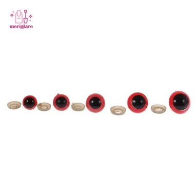 Mắt an toàn nhựa màu hỗn hợp 100x 8-20mm cho búp bê gấu bông DIY Giá 66.000đ