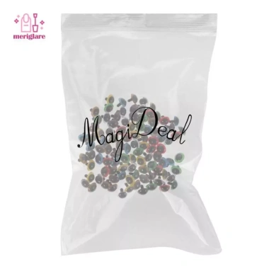 Mắt an toàn nhựa màu hỗn hợp 100x 8-20mm cho búp bê gấu bông DIY Giá 66.000đ