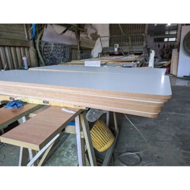 Mặt bàn kệ 40x120 cm melamine trắng 2 mặt Giá ưu đãi 80.000đ chỉ 96.800đ