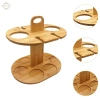 Mặt bàn tre giá đựng rượu vang – Giá đỡ chai di động, giảm còn 304.700 VND 6