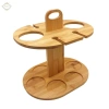 Mặt bàn tre giá đựng rượu vang – Giá đỡ chai di động, giảm còn 304.700 VND 7