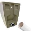Mặt bích vệ sinh PP + Vòng niêm phong cách ly mùi, đầu nối con dấu - Giá chỉ 123.200 VND 4