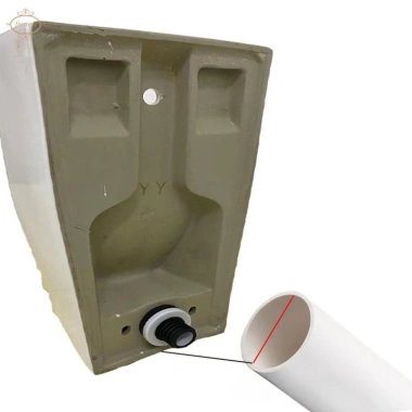 Mặt bích vệ sinh PP + Vòng niêm phong cách ly mùi, đầu nối con dấu - Giá chỉ 123.200 VND 4