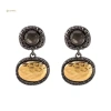Mặt bông tai nữ bohemian vintage tròn giả kim cương – Quà tặng, giảm giá 80.080₫ 9