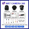Mắt Camera 360 đa năng, tích hợp mọi loại màn hình ô tô - Giá chỉ 99.000 VNĐ
