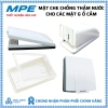 Mặt che chống nước cho ổ cắm công tắc điện MPE chính hãng – Bảo vệ, lắp nhanh