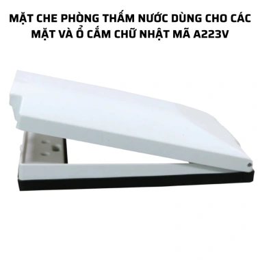 Mặt che chống nước cho ổ cắm công tắc điện MPE chính hãng – Bảo vệ, lắp nhanh