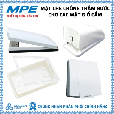 Mặt che chống thấm nước MPE cho ổ cắm và công tắc, giá chỉ 61.398 VND, bảo vệ tối đa