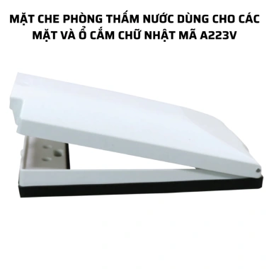 Mặt che chống thấm nước MPE cho ổ cắm và công tắc, giá chỉ 61.398 VND, bảo vệ tối đa