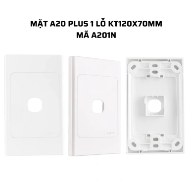Mặt công tắc Hạt Seri A20 MPE: Độ bền cao, giá chỉ 12.000đ, giảm mạnh