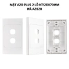 Mặt công tắc Hạt Seri A20 MPE: Độ bền cao, giá chỉ 12.000đ, giảm mạnh 7