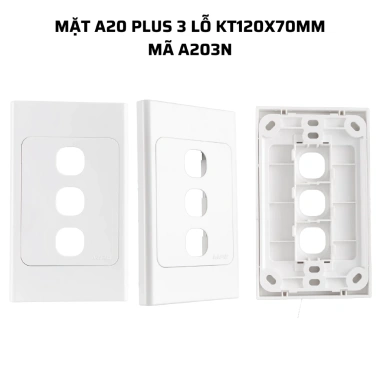 Mặt công tắc Hạt Seri A20 MPE: Độ bền cao, giá chỉ 12.000đ, giảm mạnh