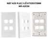 Mặt công tắc Hạt Seri A20 MPE: Độ bền cao, giá chỉ 12.000đ, giảm mạnh 9