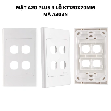 Mặt công tắc Hạt Seri A20 MPE: Độ bền cao, giá chỉ 12.000đ, giảm mạnh