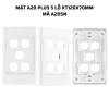 Mặt công tắc Hạt Seri A20 MPE: Độ bền cao, giá chỉ 12.000đ, giảm mạnh 10