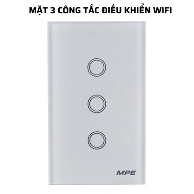 Mặt công tắc WIFI 4 nút SW1/SC MPE - Điều khiển từ xa, giá 848.000₫